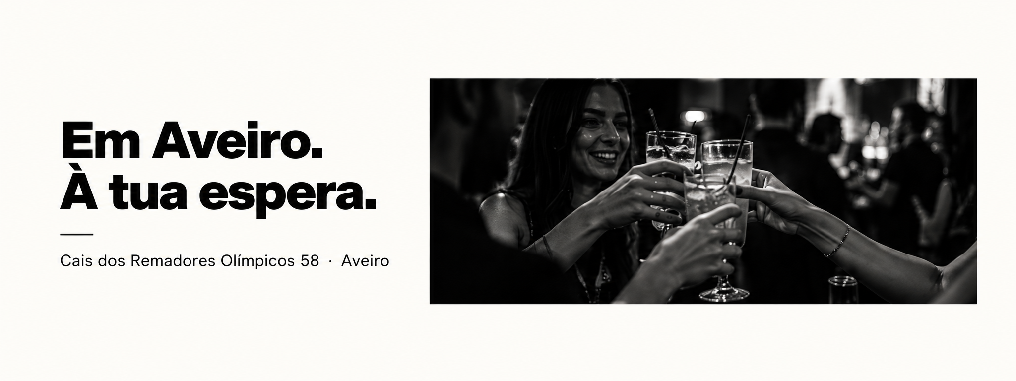 Aveiro welcome and toasting friends